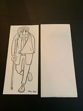 Vintage Comical Get Well Greeting Card Unused by Wm. Box picture