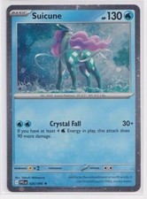 2025 Pokemon ME02: Phantasmal Flames Suicune Rare #026/094 Cosmo Holo picture