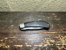 Vintage Crosman 932A USA Double Blade Locking Folding Pocket Knife Wood picture