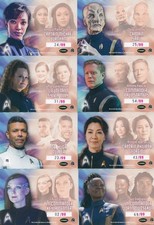 RARE LE VHTF Star Trek Discovery S4 Complete 13 Card Set Starfleet's Finest picture