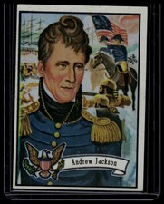 1952 Bowman U.S. Presidents (R701-17) #10 Andrew Jackson picture