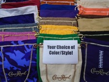 Crown Royal Bags Your Choice of Many Colors / Styles Variety Build a Collection picture
