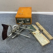 Vintage Stanley No 50S Combination Multi Cutter Plane Boxed Sheffield England picture