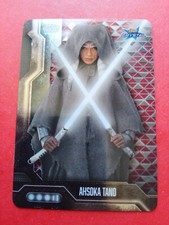 STAR WARS MANDALORIAN TOPPS CARD - CRYSTAL CARD - CR5 - AHSOKA - ULTRA RARE  picture