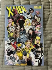 X-MEN #1 CHRISSIE ZULLO SIGNED VARIANT COVER 2024 magik psylocke rogue cyclops picture