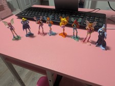 Winx Club Kinder Surprise Complete 8 Figure Set 2012/2013 TR137-TR144 Rare picture