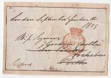 Charles Rose Ellis, 1st Baron Seaford Signed Free Front 1839 / Autographed picture