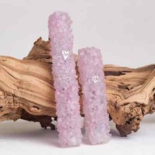 Elegant Handcrafted Mezuzah Case made of Rose Quartz Stone 10cm picture