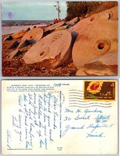 Grindstone City Shoreline Michigan Postcard picture