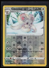 Cinccino 125/172 Uncommon SWSH09: Brilliant Stars Reverse Holofoil NM picture