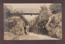 Bridge Over The Gorge Parishville New York St. Lawrence NY Adirondacks RPPC # 15 picture