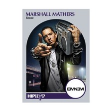 EMINEM Marshall Mathers Hip-Hop Trading Card 1990 NBA Hoops Design picture