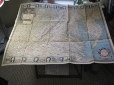 HISTORIC AND SCENIC REACHES OF THE NATION'S CAPITAL MAP 1938 National Geographic picture