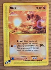 Onix 98/147 Non Holo Pokemon Card Aquapolis Set picture