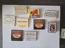 Vintage NYC Matchbook Match Box, F.illi Pontes, Frankie's, Water Club, Toscana & picture