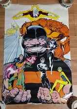 Vintage John Byrne Alpha Flight Poster X Men Marvel Comics 1984 22