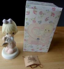 PRECIOUS MOMENTS FIGURINE THERE’S ALWAYS A PLACE IN MY HEART FOR YOU BOXED W/TAG picture