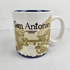 Starbucks San Antonio Texas USA Global Icon Collector 16oz Coffee Mug Cup picture