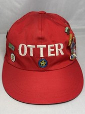 Vintage 1970s Taiwan Scout Jamboree & USA Overseas Girl Scouts Hat w/ 31 Pins picture