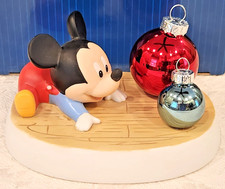 Precious Moments Disney Mickey Mouse Holiday Reflections Figurine 151707 - NIB picture