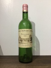 1967 VIEUX CHATEAU CERTAN, Pomerol, Empty Bottle, vintage antique wine picture