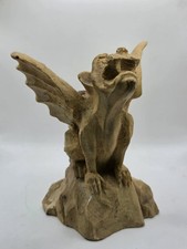 Vintage Gothic Gargoyle Dragon Candle Holder Winged Fantasy Statue Decor 7