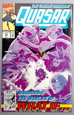 Quasar #30 1st Appearance of a Venomized Character - Thor Appears on the Cover picture