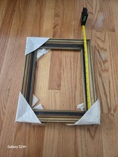Plein Air Antique Gold Leaf Wood Frame 9x12 Inches Classic Style picture