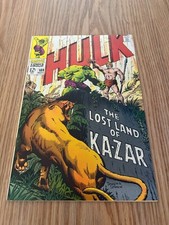 Incredible Hulk  109  VF/NM  9.0  High Grade  Ka-zar  Savage Land  Marvel 1969 picture