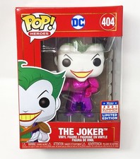 Funko Pop Joker Metallic Purple Exclusive Shanghai 2021 DC Imperial Palace #404 picture