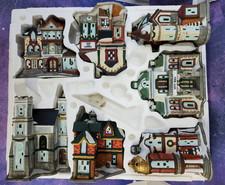 VTG Kirkland Signature  Victorian Village 7 Piece No figures picture