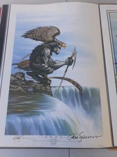 Michael Turner 2001 EKOS 1/50 Signed X2 Print GORGEOUS PIECE picture