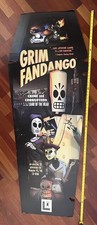 Grim Fandango PCGame 1998 Promo Cardboard Display Coffin Shelves RARE Vintage.. picture