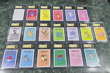 Pokémon Complete Old Maid 2019 Set CGC Pristine 10 picture
