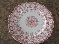 VINTAGE CROWN DUCAL EARLY ENGLISH IVY RED DINNER PLATE picture