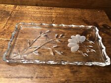 Princess House Heritage Romance Collection Crystal Vanity Tray 7” x 3 1/4” picture