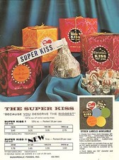 VINTAGE AD SHEET #2113 - SUGARDALE SUPER KISS picture