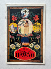 Vintage 1926 The Story of Hawaii Tourist Bureau Travel Guide illustrations map picture