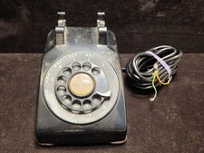 vintage Western Electric Model 500 black rotary dial desk telephone As Is Parts picture