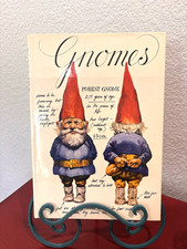 GNOMES by Wil Nuygen & Rien Poortvliet 1977 Hardcover Signed 212 Pages ~NICE~ picture