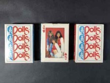 Vintage Derrick Dolls Playing Cards Houston Oilers Cheerleaders Sealed NOS NFL picture