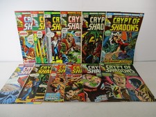 CRYPT OF SHADOWS 1-21 SET (miss9bks) Old Horror Stories 1973-75 Marvel (s 16348) picture