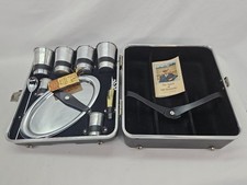 Vintage Ever-Wear Executair 707 Trav-L-Bar Portable Travel Bar Set Complete Key picture