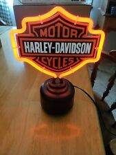 Harley-Davidson Neon Desk Light VINTAGE TESTED  picture