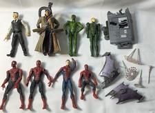 Vintage Toybiz Spiderman Movie Action Figure Lot 2002 Green Goblin Doc Ock picture