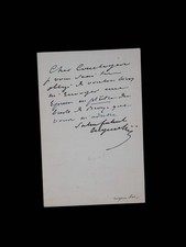 Eugene SUE - Signed Autograph Letter picture