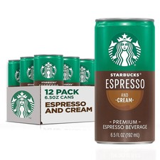 Starbucks Espresso and Cream 6.5 fl. oz., 12 pk. picture