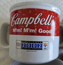 4 Campbells 2002 Winter Olympic Mugs, $16 picture