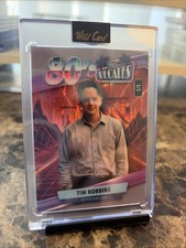 Tim Robbins 1/1 Shock Prizm 2026 Wild Card Decades 80’s - Shawshank Redemption picture