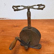 Chas. Lentz & Sons Philadelphia, vintage hand-operated laboratory centrifuge picture